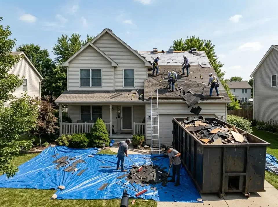 roof-replacement-debris-remova-004 — frequently asked questions, Cheapest Dumpster Rentals in High Springs, FL